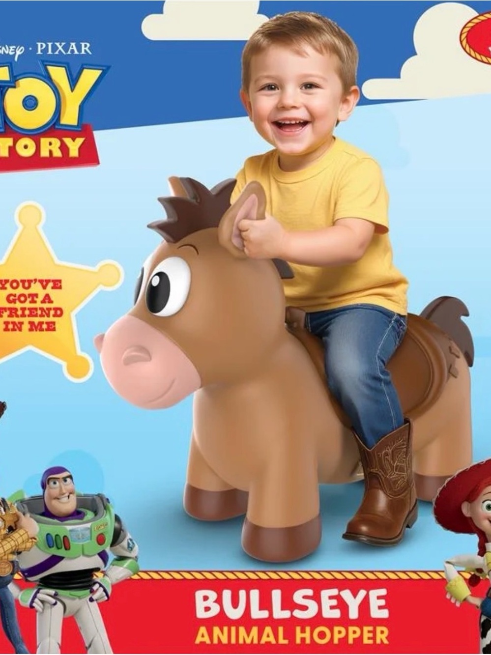 Disney Toy Story Bullseye Brown Animal Hopper